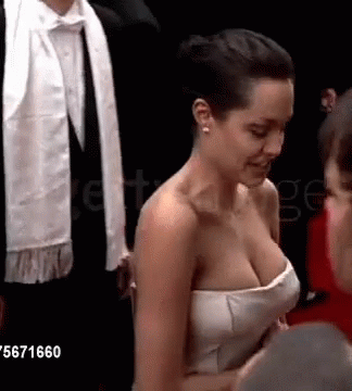 angelina jolee tits Flat chested mature women pictures